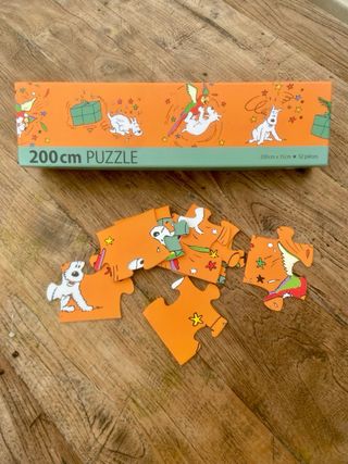 Oferta, 2 Puzzles de  Tintín 200cm 52 piezas
