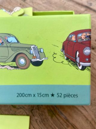 Oferta, 2 Puzzles de  Tintín 200cm 52 piezas