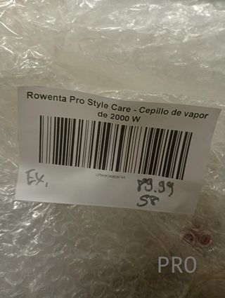 Cepillo de vapor - 2000 W - Rowenta Pro Style Care
