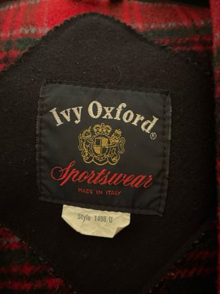 Montgomery Ivy Oxford Vintage in lana pura