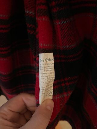 Montgomery Ivy Oxford Vintage in lana pura