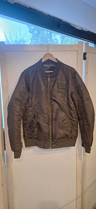 Chaqueta Bomber Reversible Talla L/XL Camuflaje