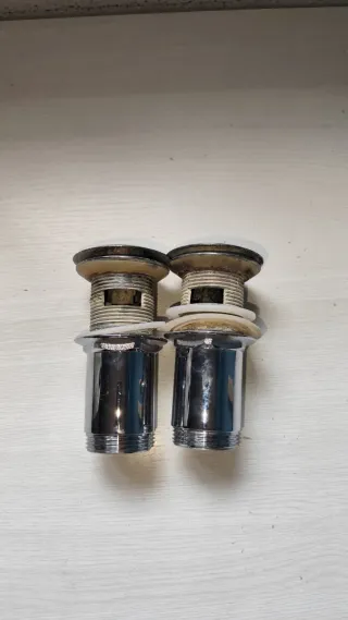 Tapones de desagüe para baño (2 unidades)