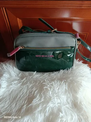 Bolso Agatha Ruiz de la Prada Gris y Verde