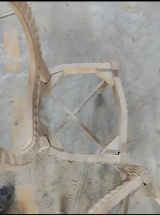 2 Sillas Madera Haya