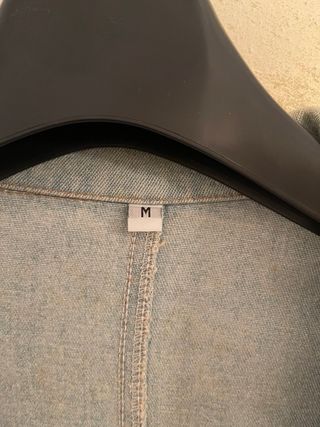 Giacca Vintage in Denim Azzurro Chiaro