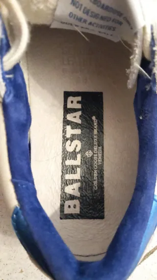 Golden Goose Sneakers Blancas y Azules