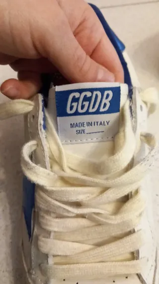 Golden Goose Sneakers Blancas y Azules