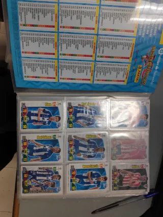 Lote Álbumes Adrenalyn 11-12 y 17-18