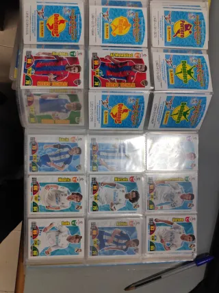 Lote Álbumes Adrenalyn 11-12 y 17-18