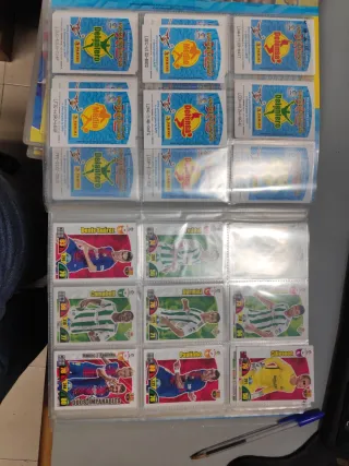 Lote Álbumes Adrenalyn 11-12 y 17-18