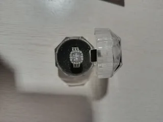 Anillo Plata con Circonitas