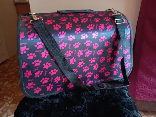 Transportín para gato/perro con estampado