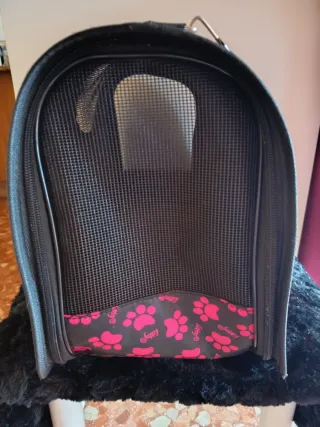 Transportín para gato/perro con estampado
