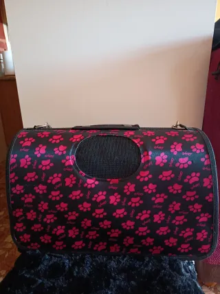 Transportín para gato/perro con estampado