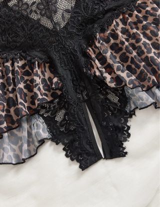 Lencería de encaje sexy (4 colores) Todas tallas