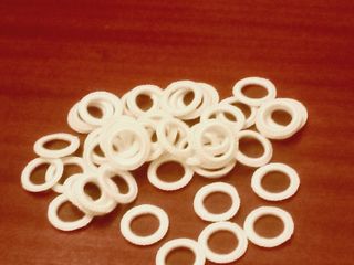 Anéis de Crochê - brincos de corda kinari