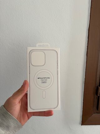 Funda iPhone 16 Pro Max Clear MagSafe Apple