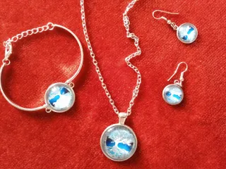 Conjunto bisutería Árbol de la vida