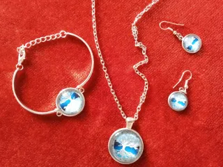 Conjunto bisutería Árbol de la vida