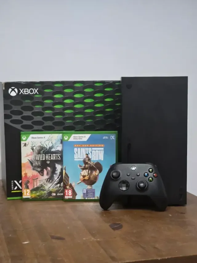 Xbox Series X Disco 1TB + Juegos