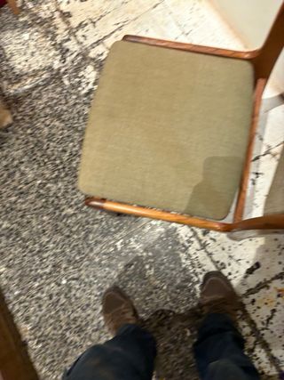 6 sillas danesas restauradas