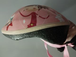 Casco bici infantile rosa