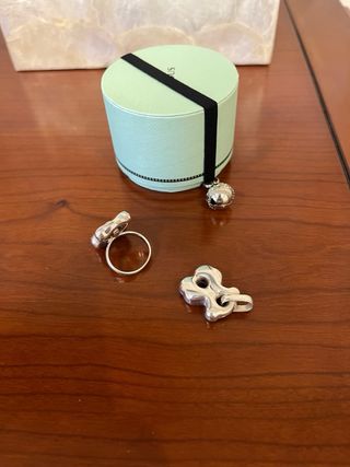 Conjunto Anillo y Colgante Tous Plata