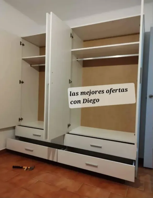 Armario Armario de madera 2,3,4 puertas