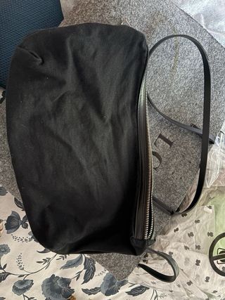 Bolso Maxi Zara Gris con iniciales LG