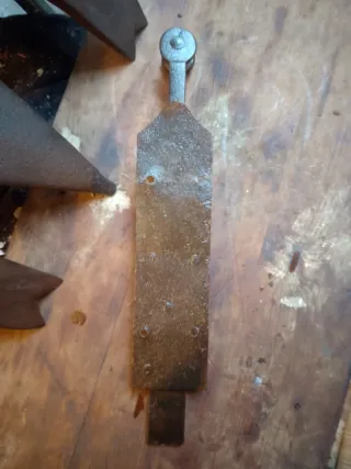 Cerrojo forja antiguo 33cm