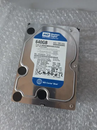 Disco Duro Western Digital 640GB SATA
