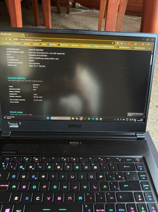 Portátil MSI GS65 Stealth 8SE