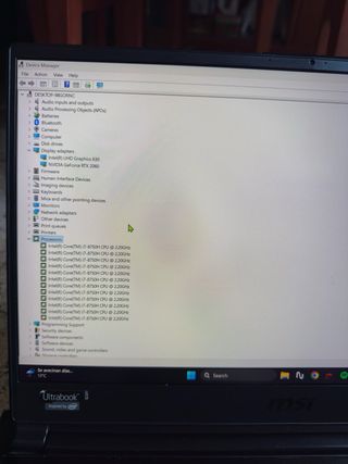 Portátil MSI GS65 Stealth 8SE