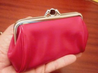 Vintage Carteira em napa - Anos 80