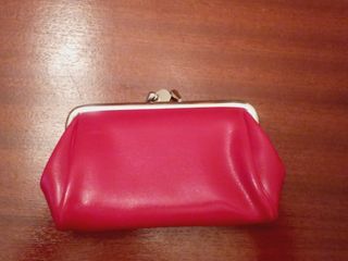 Vintage Carteira em napa - Anos 80