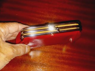 Vintage Carteira em napa - Anos 80