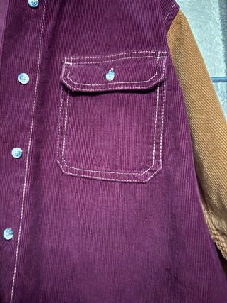 Camisa oversize de pana Pull&Bear S