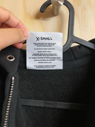 Sudadera Named Collective con piercings XS