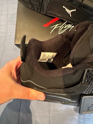 Air Jordan Retro 4 Black Cat 43