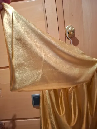 Capa dorada con capucha