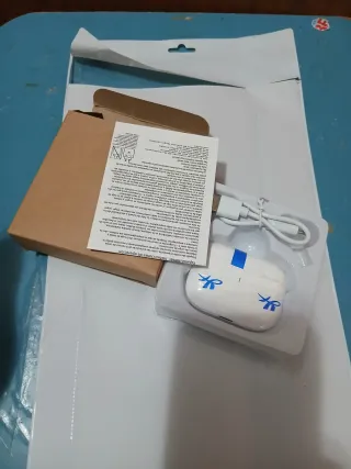 Auriculares Bluetooth Blancos y Azules