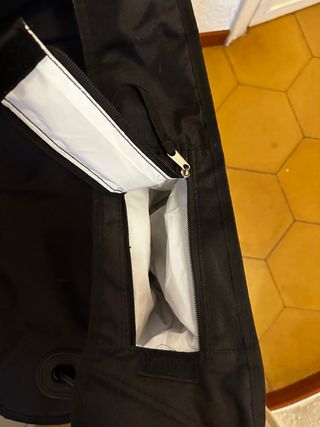 Silla plegable camping/playa negra