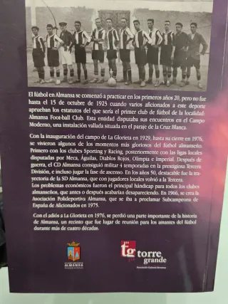 Cien años de Fútbol en Almansa.