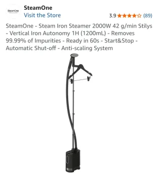 Vaporizador Vertical SteamOne 2000W