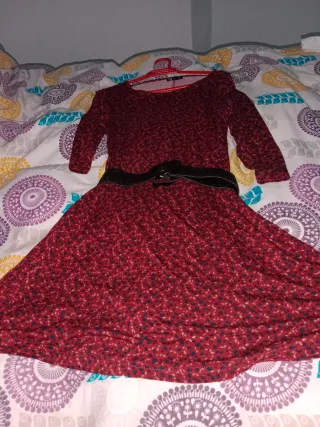 Tiffosi Vestido Rojo Talla S