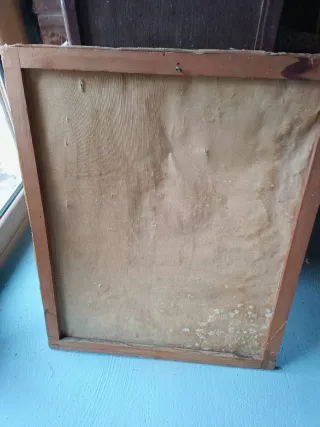 Antiguo óleo sobre lienzo firmado 1970