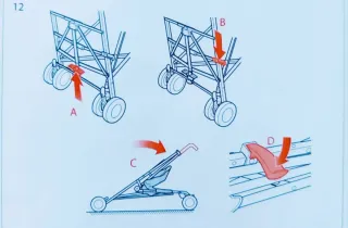 Silla Gemelar Maclaren Twin Techno Azul