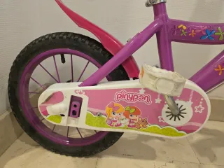 Bicicleta niña Pin y Pon Morada