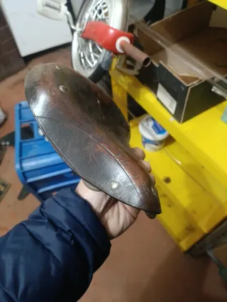 Sillín Cuero Bicicleta Antigua Niño BH Orbea